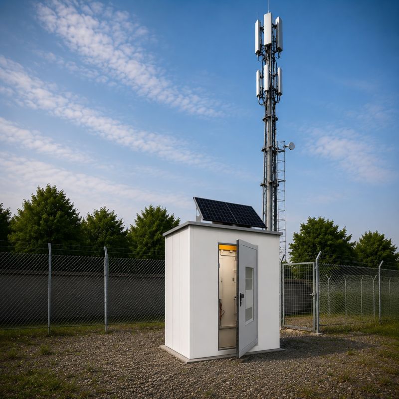 Everyone uses the cell phone network every day. Hardly anyone sees the infrastructure that keeps it running.